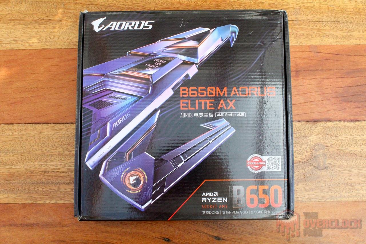 aorus b650m elite ax caixa 1