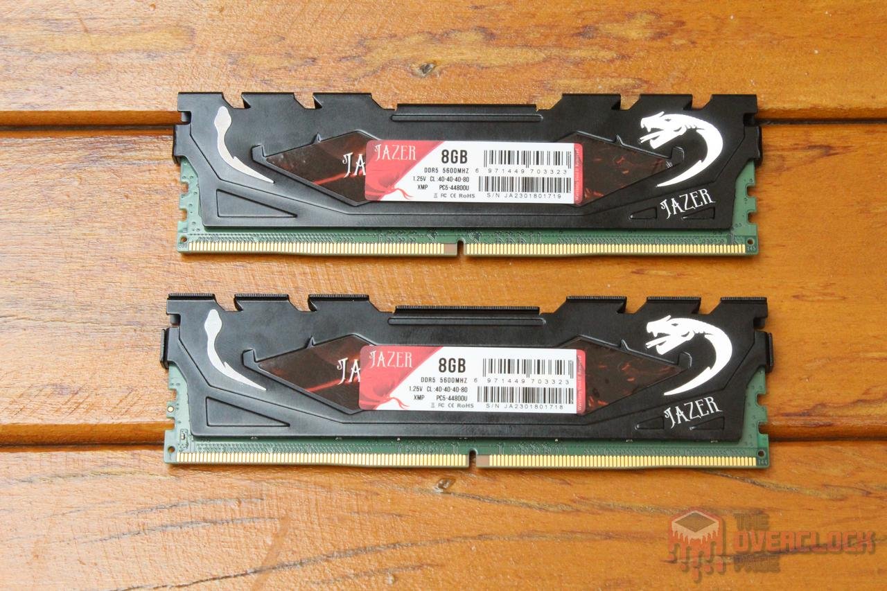 JUHOR DDR5-6400: The memory that isn't DDR5-6400 anywhere, not even in China! 14 jazer 5600 1