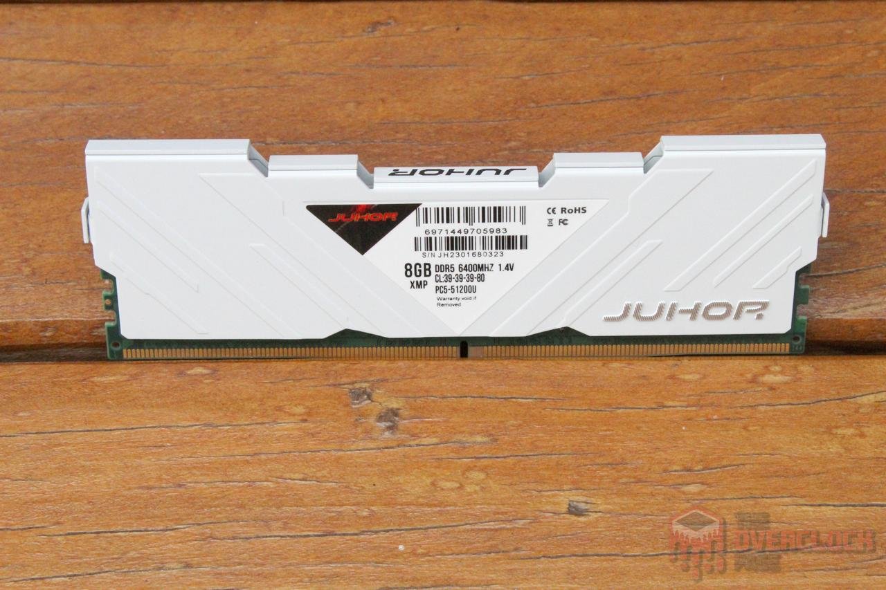 JUHOR DDR5-6400: The memory that isn't DDR5-6400 anywhere, not even in China! 5 juhor 6400 3