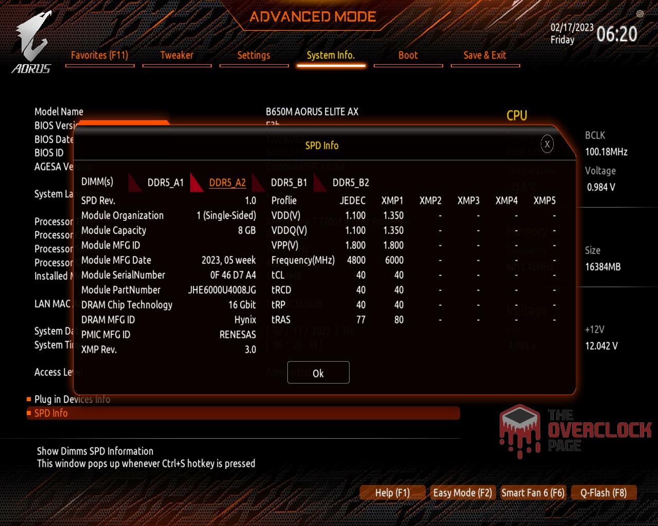 JUHOR DDR5-6400 - A memória que não é DDR5-6400 nem aqui e nem na China! 12 juhor6400 spd 2