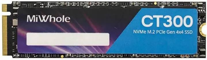 Review - SSD MiWhole CT300 1TB - O SSD que superou todas as expectativas! 2 Front 1
