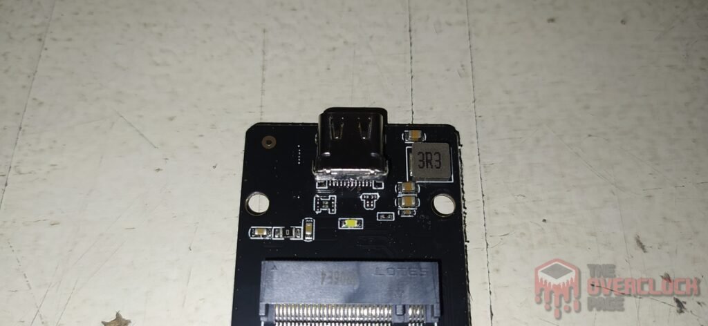 Ugreen CM559 M.2 SATA/NVMe Enclosure Review 20 Ugreem CM559 External Enclosure PCB USB C