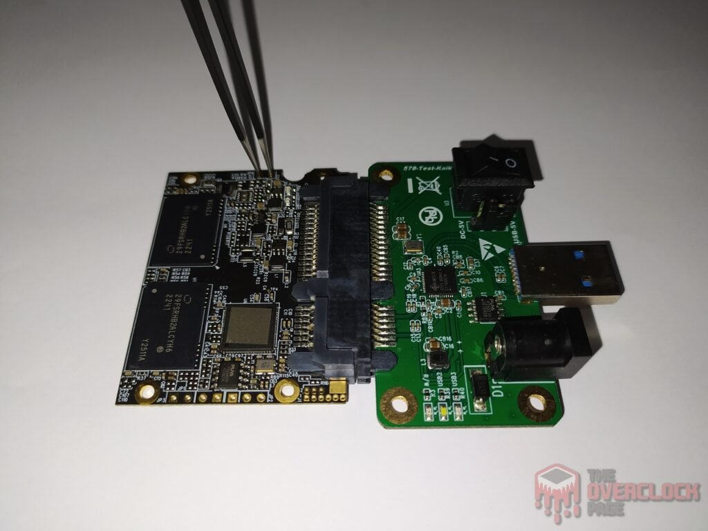 Colocando SSD em Safe Mode ou ROM Mode