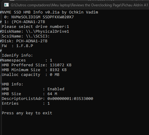 Review - SSD Aldrin A1 2TB - O surpreendente SSD da Pichau! 13 HMB