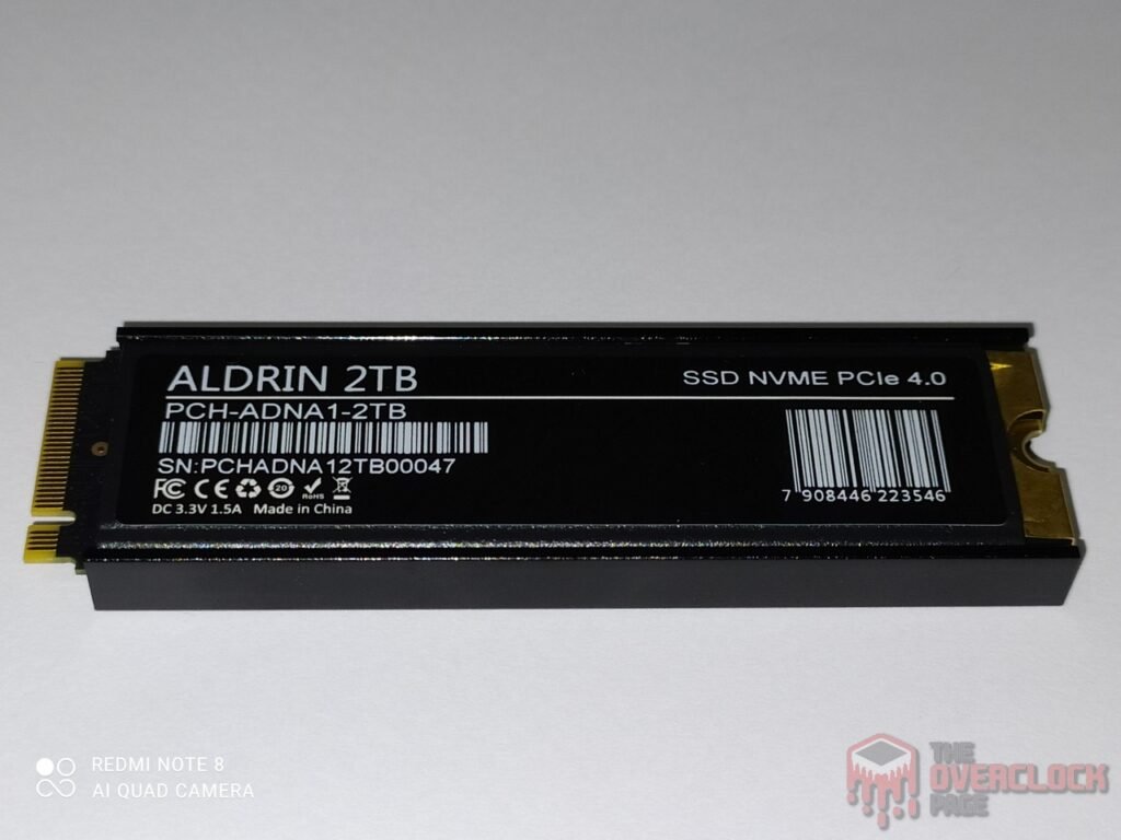 Review - SSD Aldrin A1 2TB - O surpreendente SSD da Pichau! 9 SSD Pichau Aldrin A1 2TB SSD Traseiro