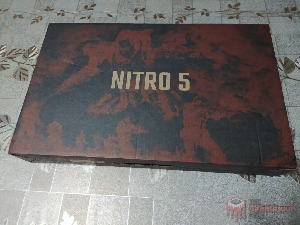 Review - Notebook Acer Nitro 5 AN517-54-59KR - Parte 1! 3 Acer Nitro 5 AN517 54 59KR Caixa Frontal