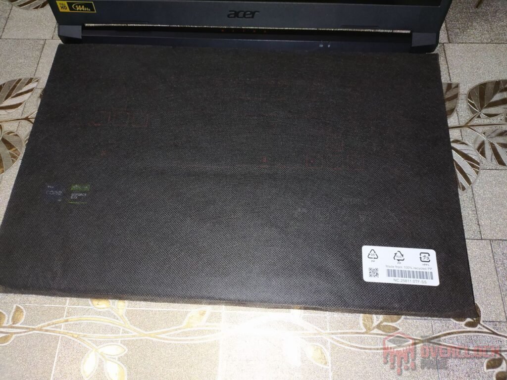 Review - Notebook Acer Nitro 5 AN517-54-59KR - Parte 1! 20 Acer Nitro 5 AN517 54 59KR Pelicula do teclado