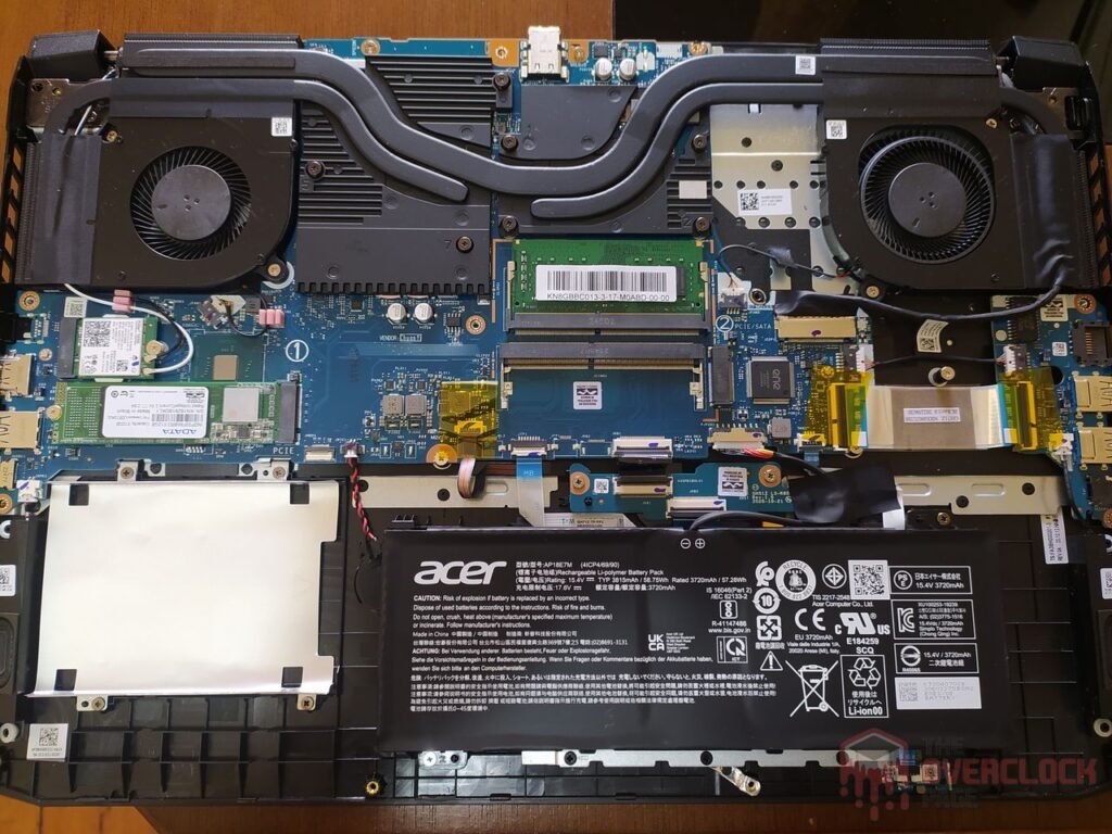 Review - Notebook Acer Nitro 5 AN517-54-59KR - Parte 1! 78 Acer Nitro 5 AN517 54 59KR Placa do notebook