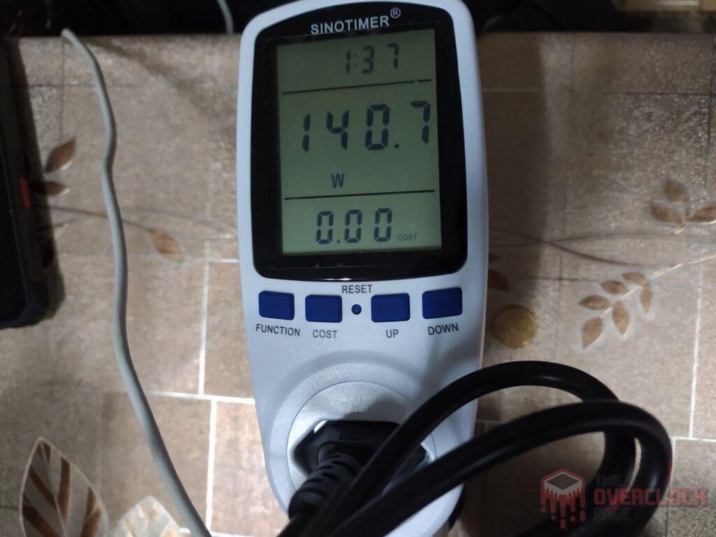 Review - Notebook Acer Nitro 5 AN517-54-59KR - Parte 1! 69 Acer Nitro 5 AN517 54 59KR Powermeter uso maximo