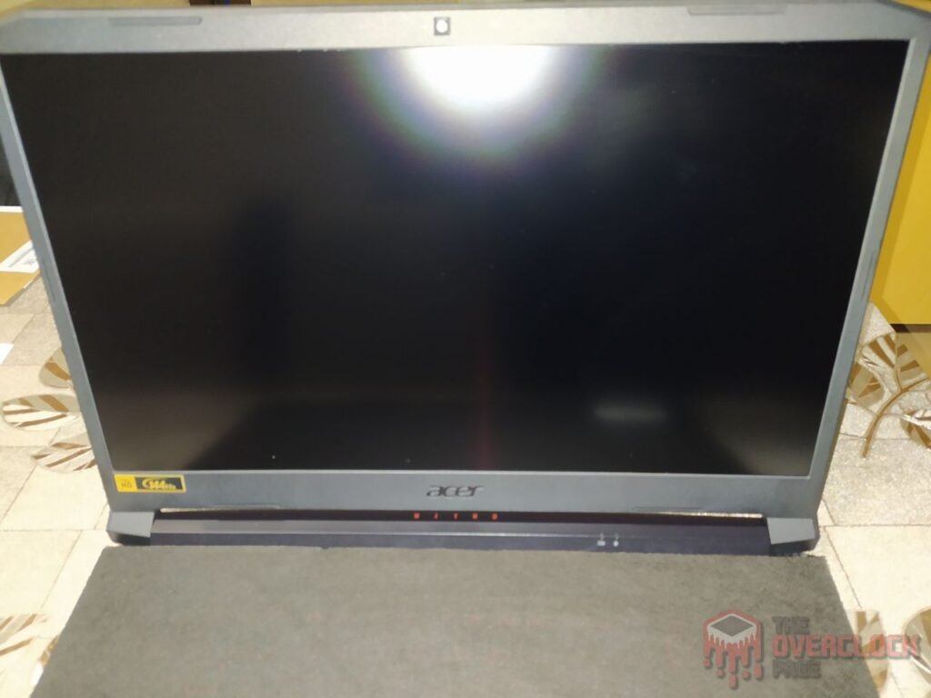 Review - Notebook Acer Nitro 5 AN517-54-59KR - Parte 1! 24 Acer Nitro 5 AN517 54 59KR Tela do notebook