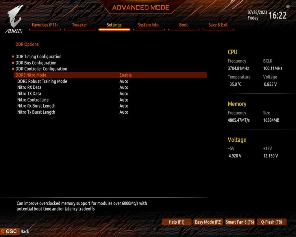 Ryzen 7000 e AGESA 1007b - Será esse o firmware mágico dos 8000 MT/s? Testes e resultados! 4 b650m aorus elite ax f8a 4