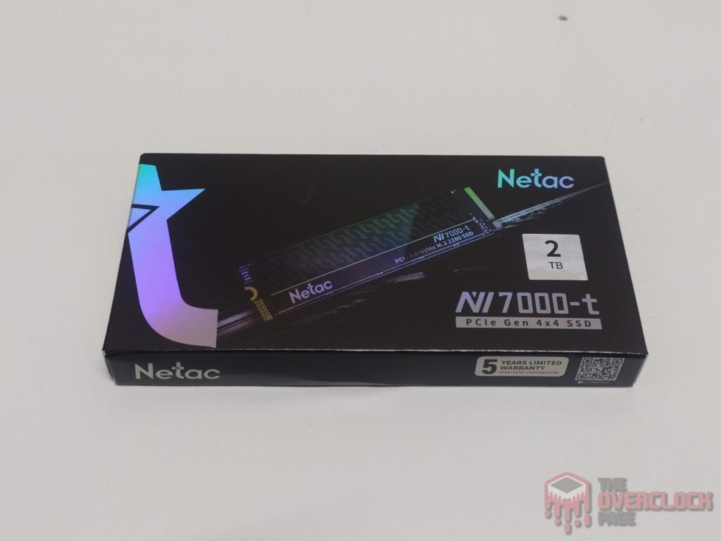 SSD Netac NV7000 T 2TB Caixa Frontal