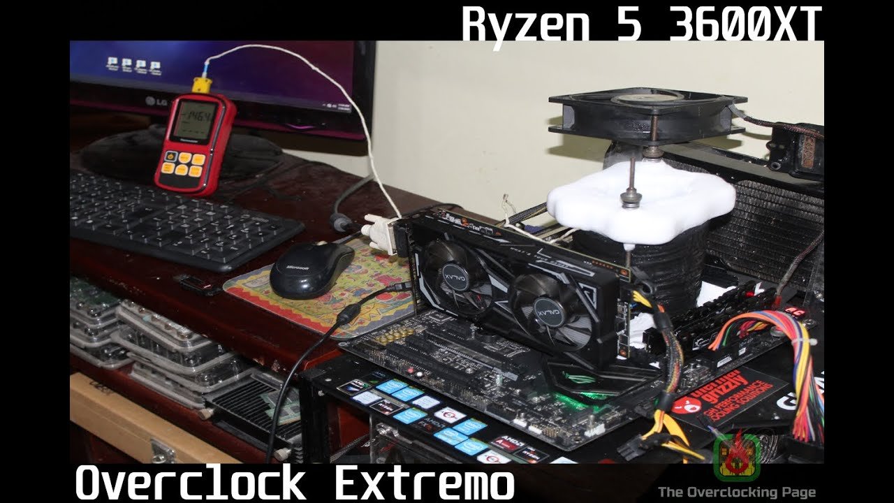 Ryzen 7 3800XT – Overclock extremo (LN2) e resultados - The