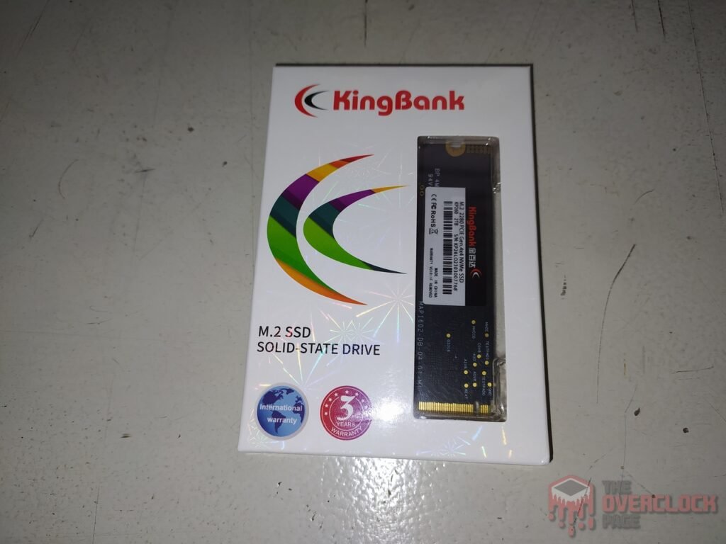SSD Kingbank KP260 2TB Caixa Frontal