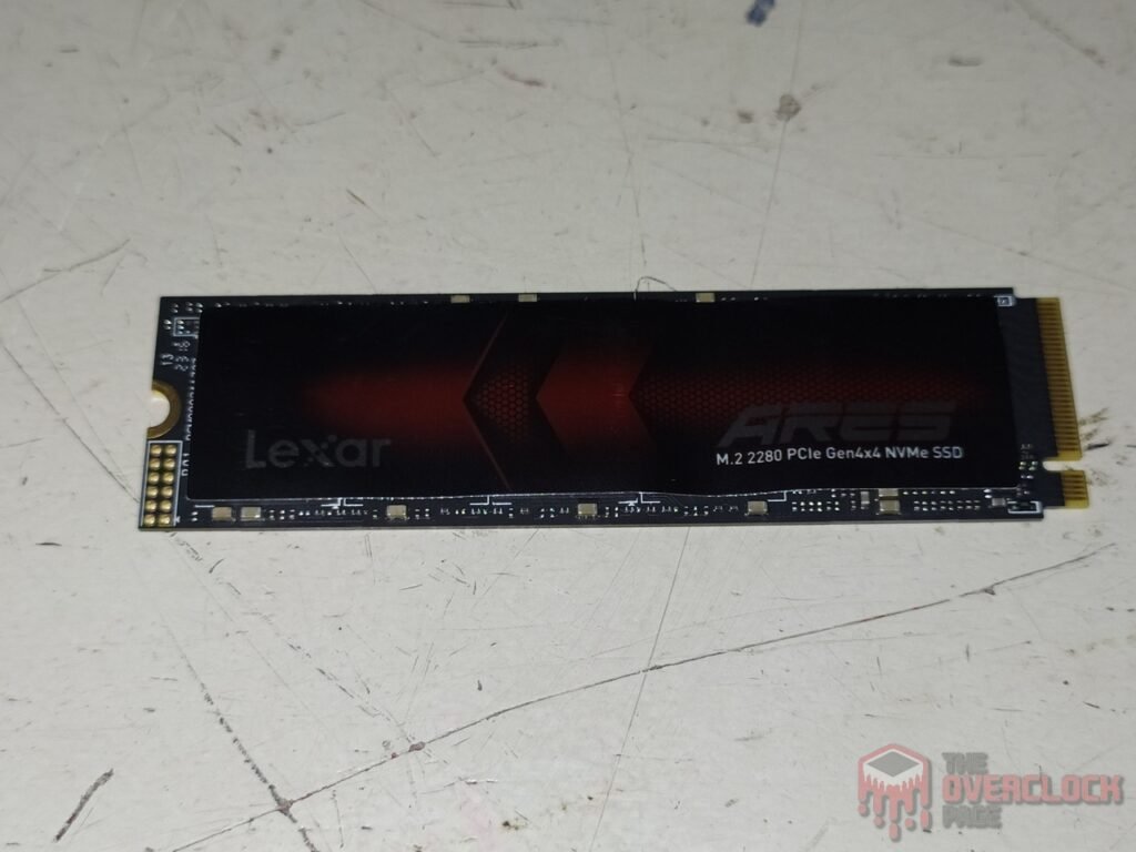 Review - SSD Lexar Ares 2TB - De volta ao topo? 7 SSD Lexar Ares 2TB SSD Frontal