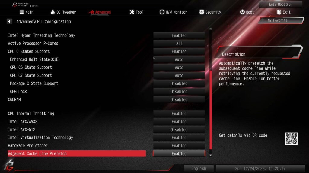 asrock b760 pg riptide uefi 22