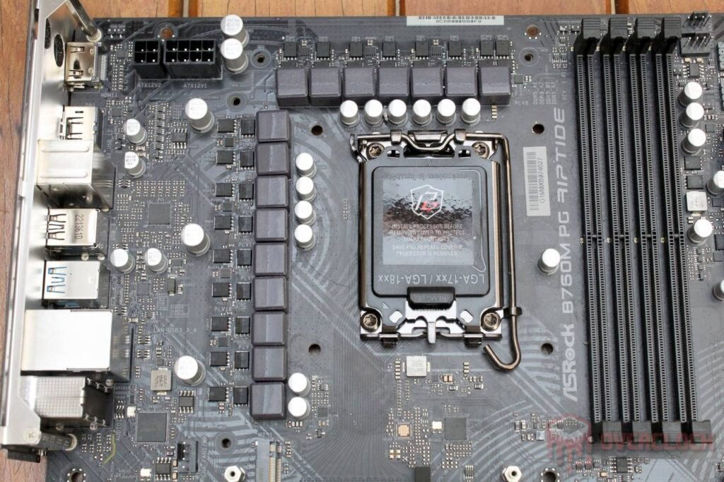 asrock b760m pg riptide vrm