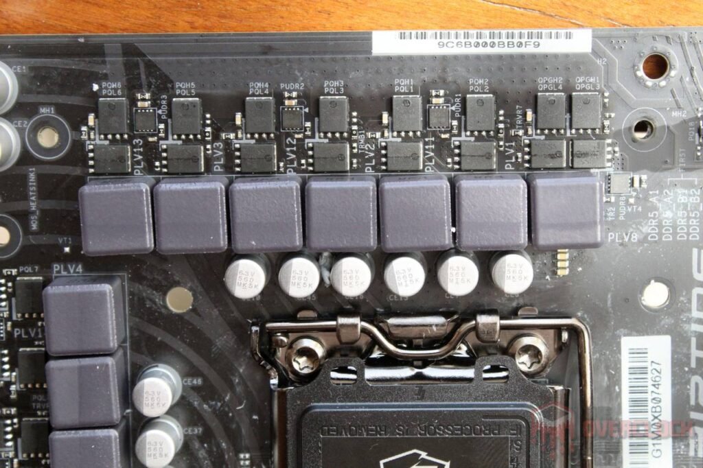 asrock b760m pg riptide vrm 2