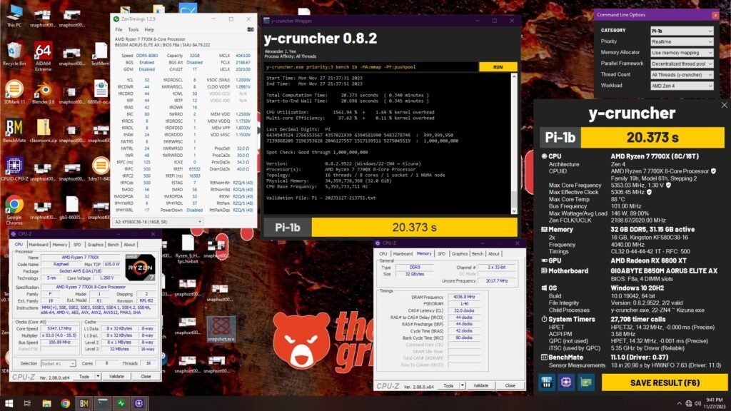 Review - 2x16GB Kingston FURY Renegade DDR5 8000CL38 - Hynix A-Die - Um kit de memória furioso! 16 kingston sovietico 3