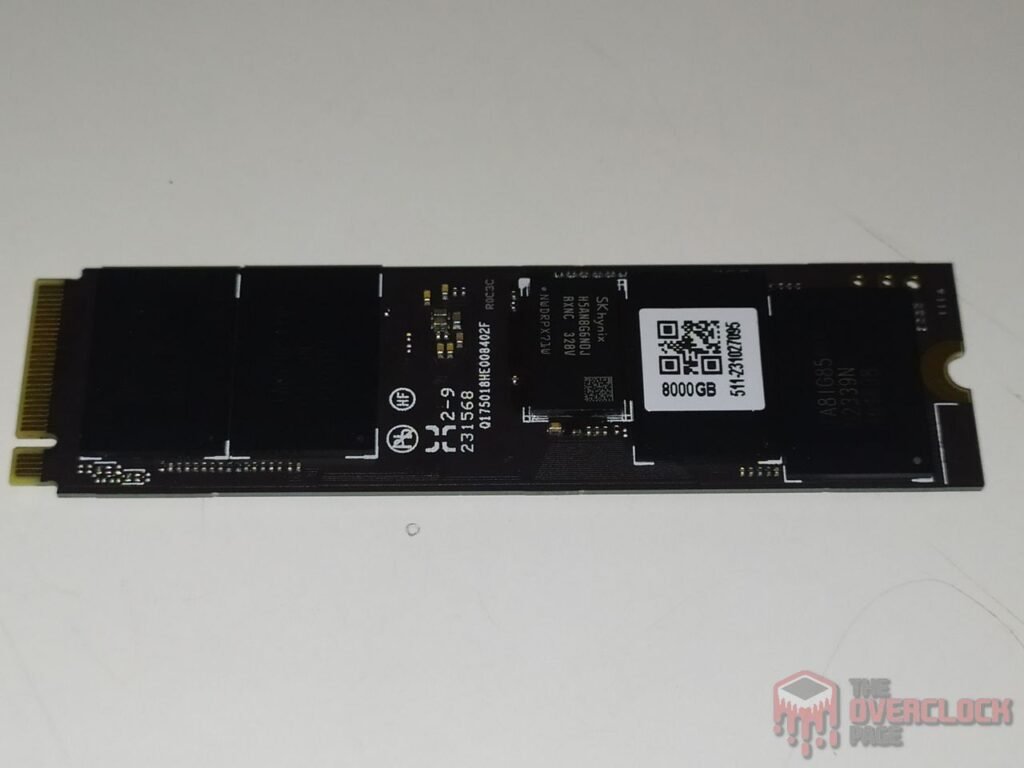 SSD Nextorage NEM PA 8TB PCB Traseiro