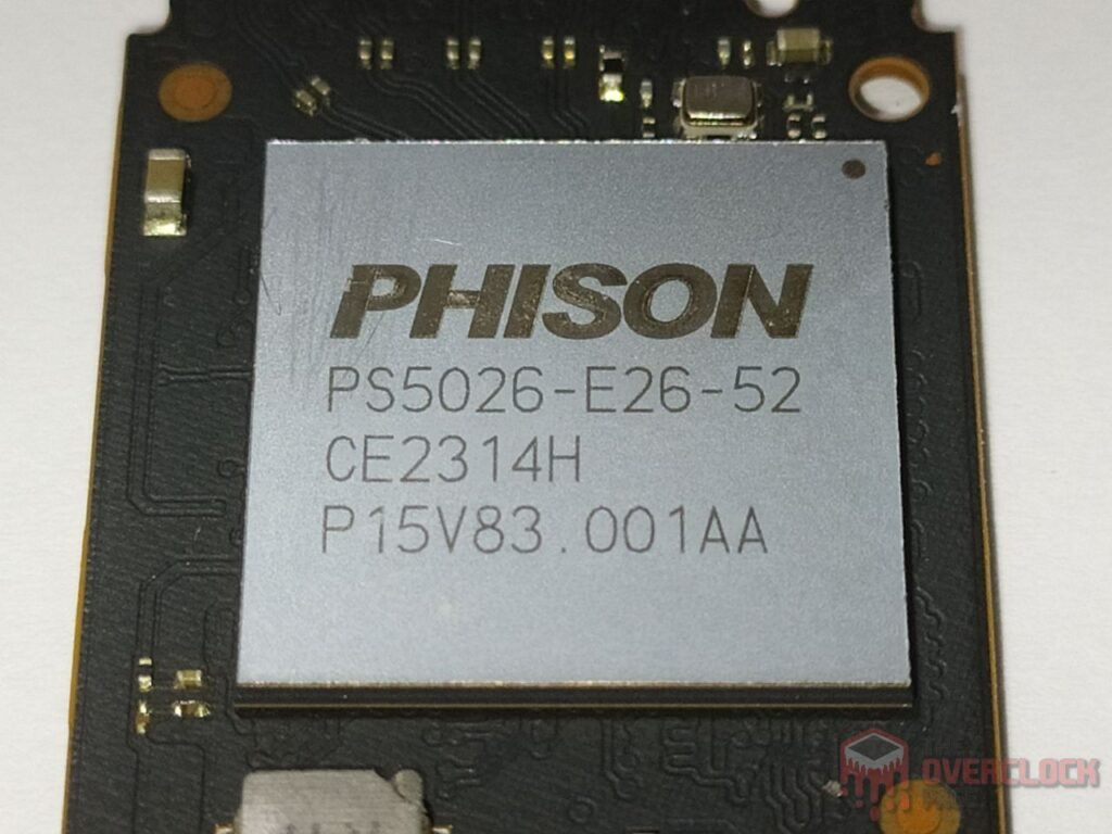 Review - SSD Crucial T700 1TB - Phison E26 - Gen5 - Bom desempenho mas peca na eficiência. 12 Crucial T700 1TB Controlador