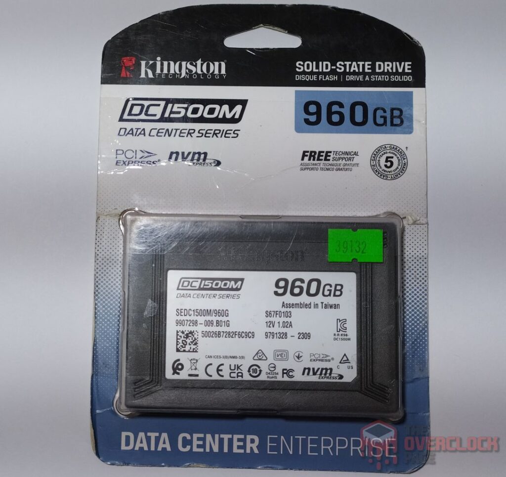 SSD Kingston DC1500M 960GB Front Box