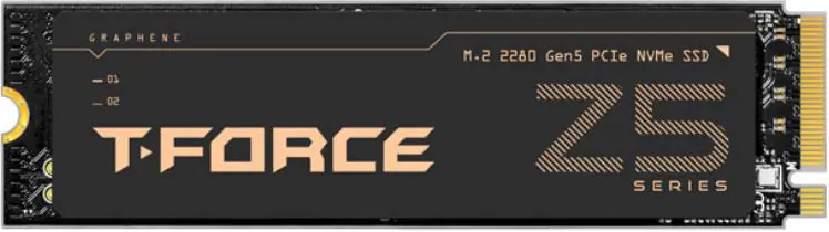 Review - SSD Teamgroup T-Force Z540 1TB - Another great Gen5 SSD! 1 Front
