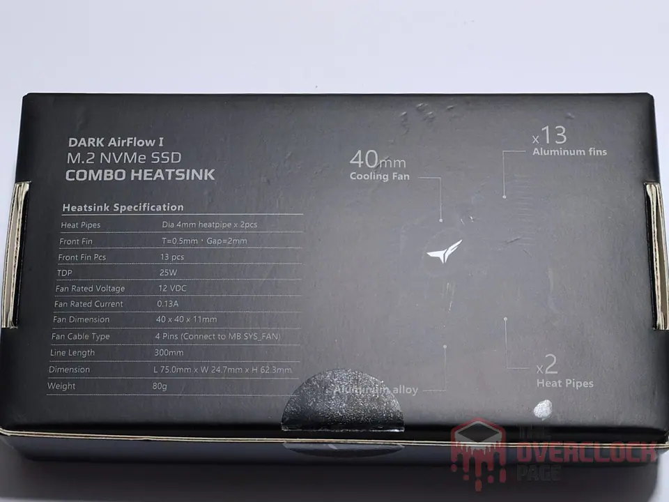 Review - SSD Teamgroup T-Force Z540 1TB - Another great Gen5 SSD! 9 SSD Teangroup T Force Z540 1TB caixa dissipador traseiro