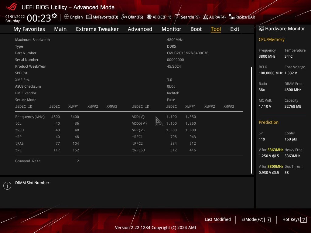 Review - 32GB (2x16GB) Corsair Vengeance RGB DDR5 6400CL36 - Um kit com chips Micron, mas será que isso é uma boa? 11