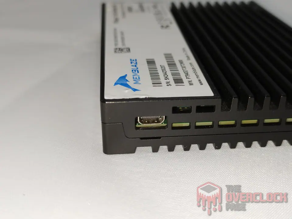 Memblaze PBlaze7 7940 30.72TB JTAG connector