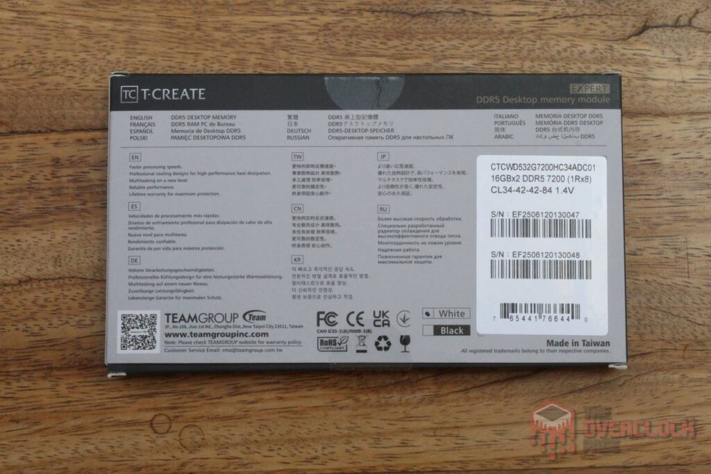 teamgroup tcreate 7200 caixa 2