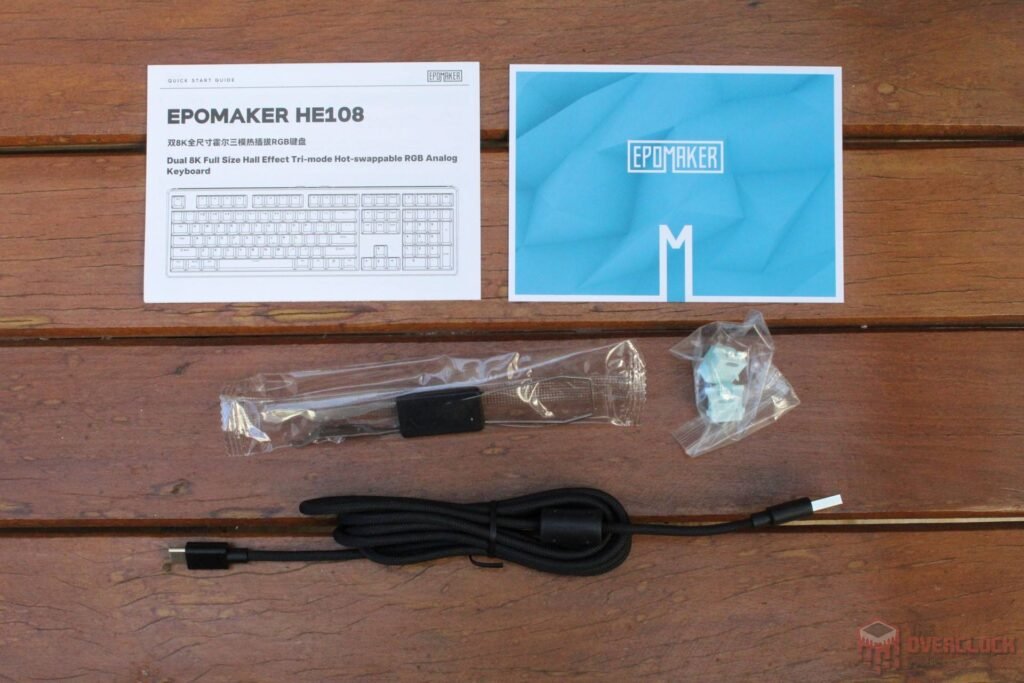 Review - EPOMAKER HE108 - Um dos poucos teclados 100% com switches Hall Effect. 6 epomaker he108 5