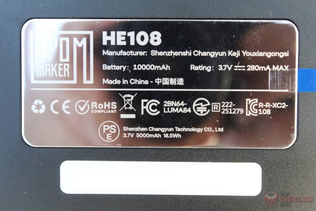Review - EPOMAKER HE108 - Um dos poucos teclados 100% com switches Hall Effect. 11 epomaker he108 8