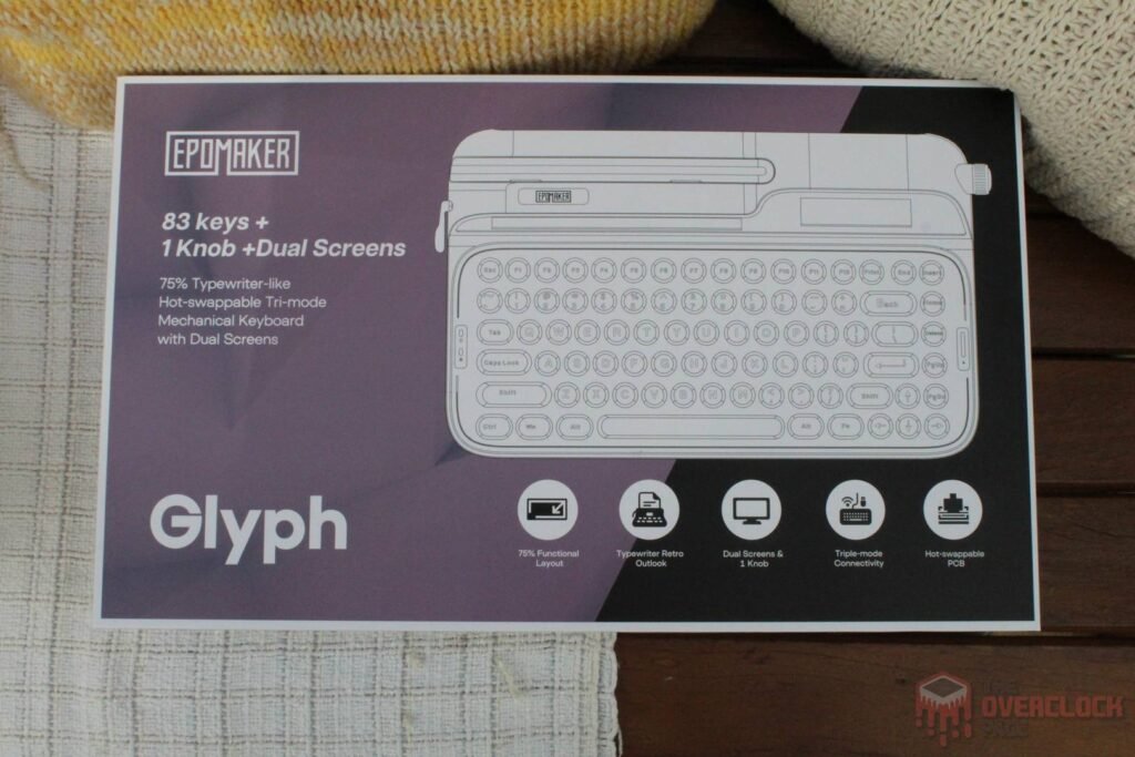 Review - EPOMAKER Glyph - O teclado que é a máquina de escrever do século XXI! 2 epomaker glyph 1