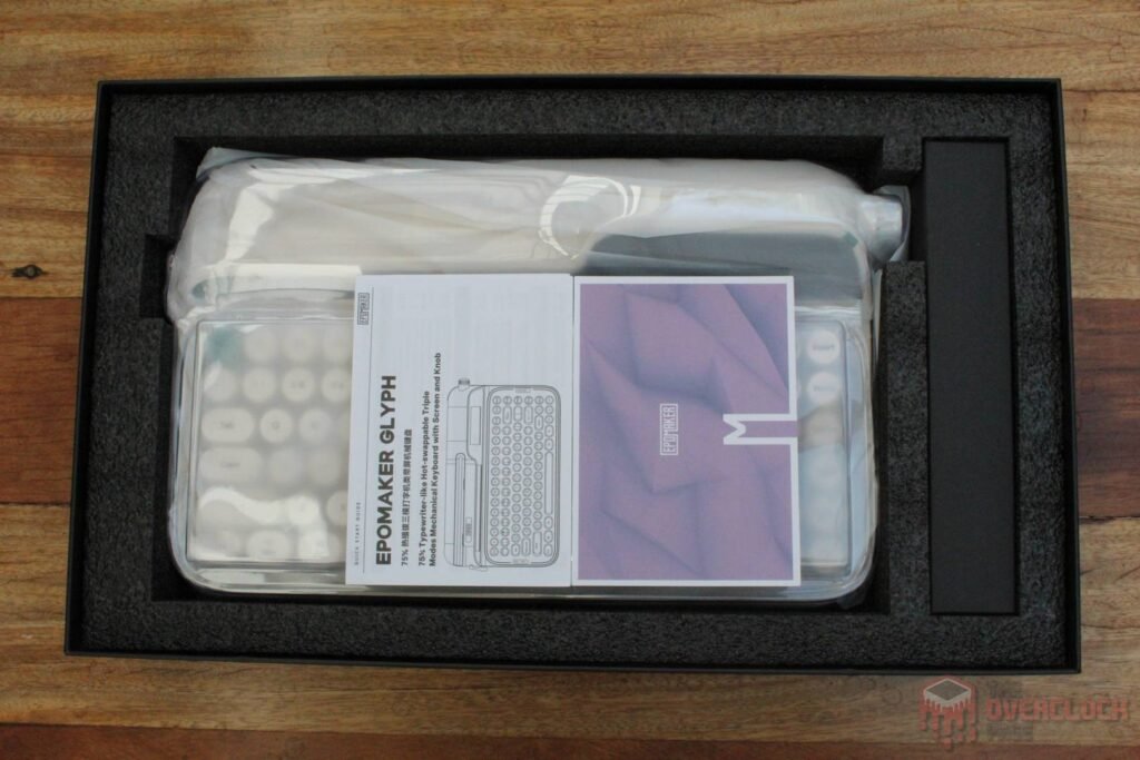 Review - EPOMAKER Glyph - O teclado que é a máquina de escrever do século XXI! 4 epomaker glyph 3