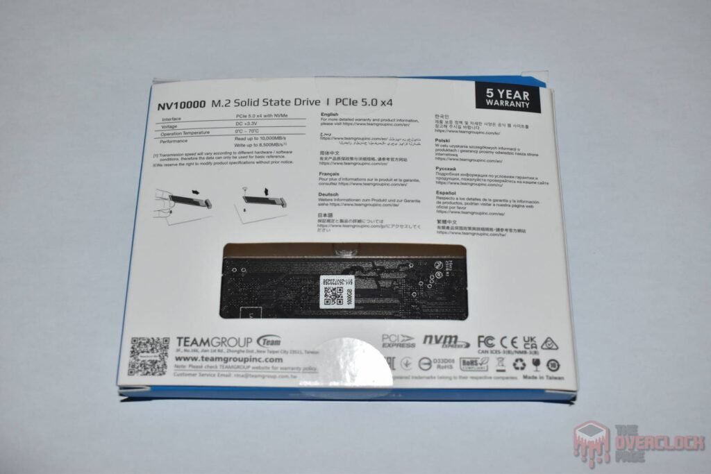 Review - SSD Teamgroup NV10000 1TB - Um eficiente e rápido SSD Gen5! 6 teamgroup nv10000 2